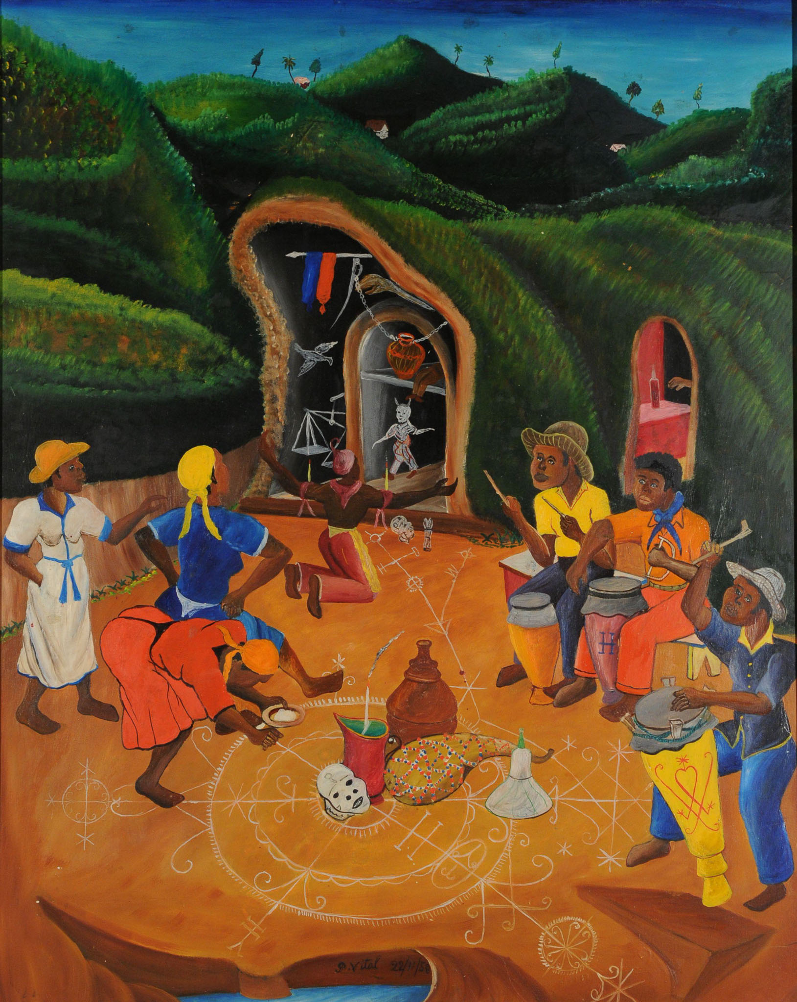 Untitled (Vodou Ceremony), 1958